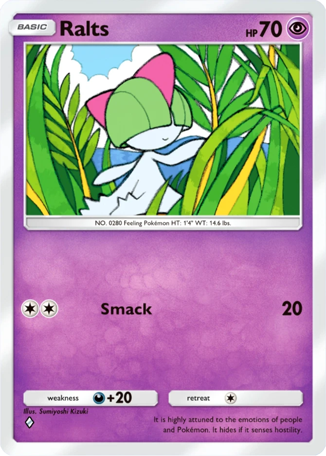 063 Ralts – Pulsing Aura