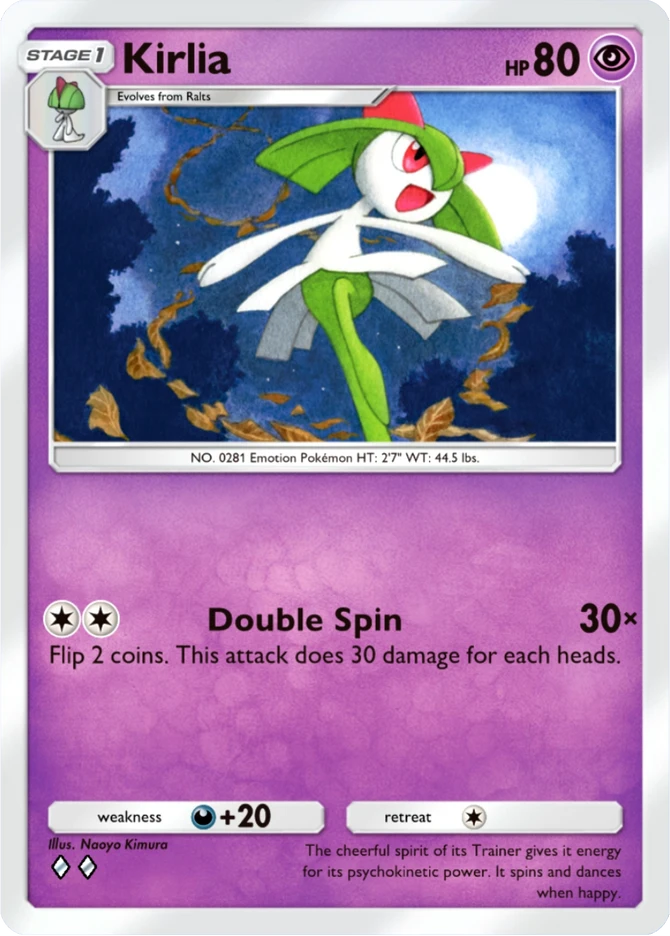 064 Kirlia – Pulsing Aura