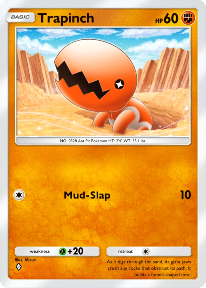 076 Trapinch – Pulsing Aura