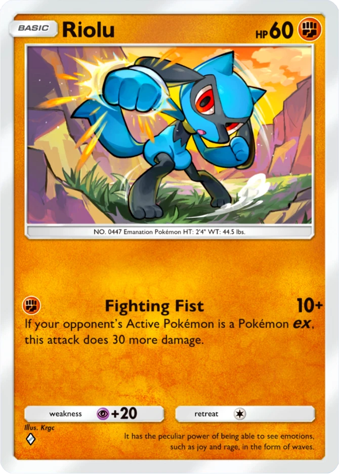 079 Riolu – Pulsing Aura
