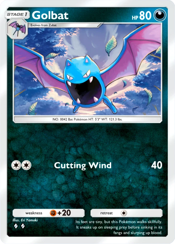 099 Golbat – Pulsing Aura