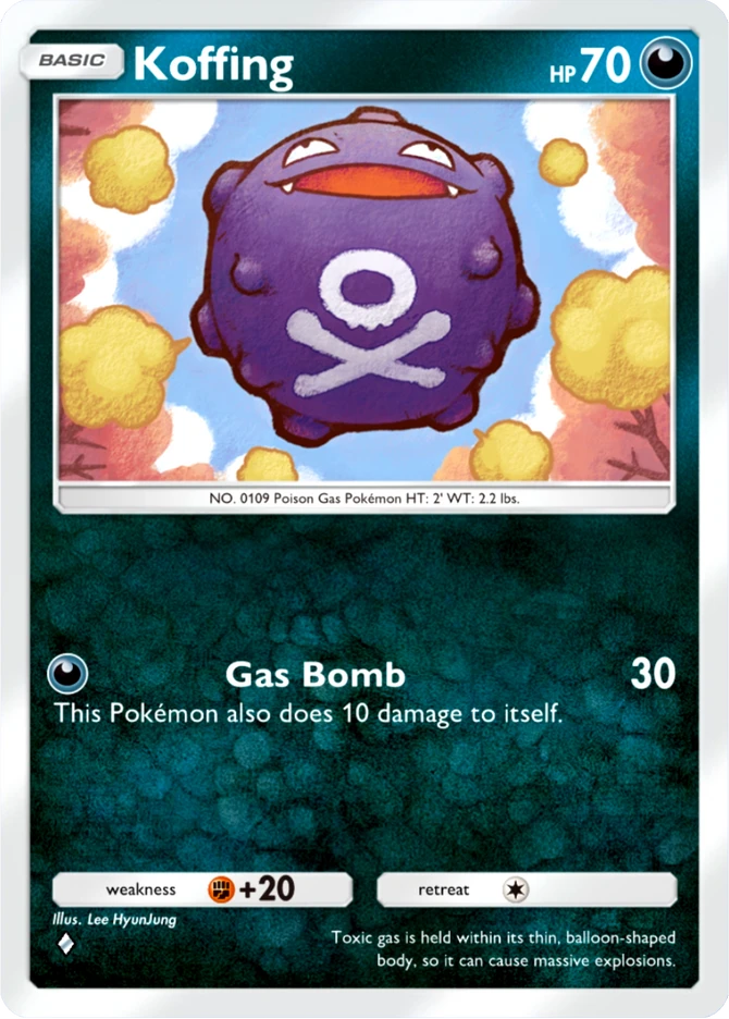 101 Koffing – Pulsing Aura