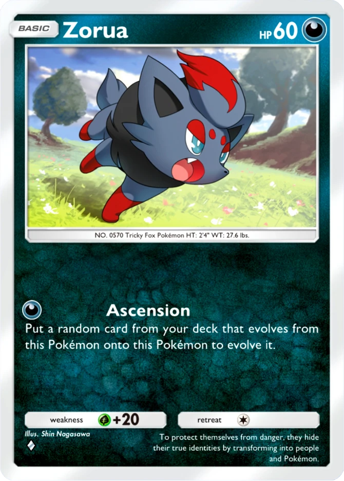 105 Zorua – Pulsing Aura