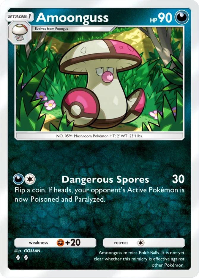 108 Amoonguss – Pulsing Aura