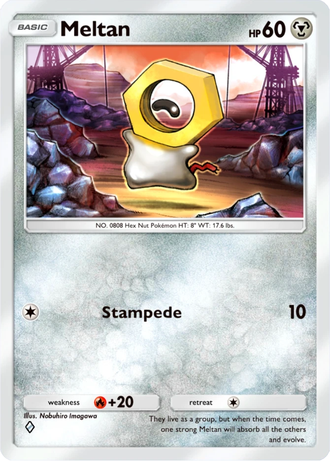 122 Meltan – Pulsing Aura
