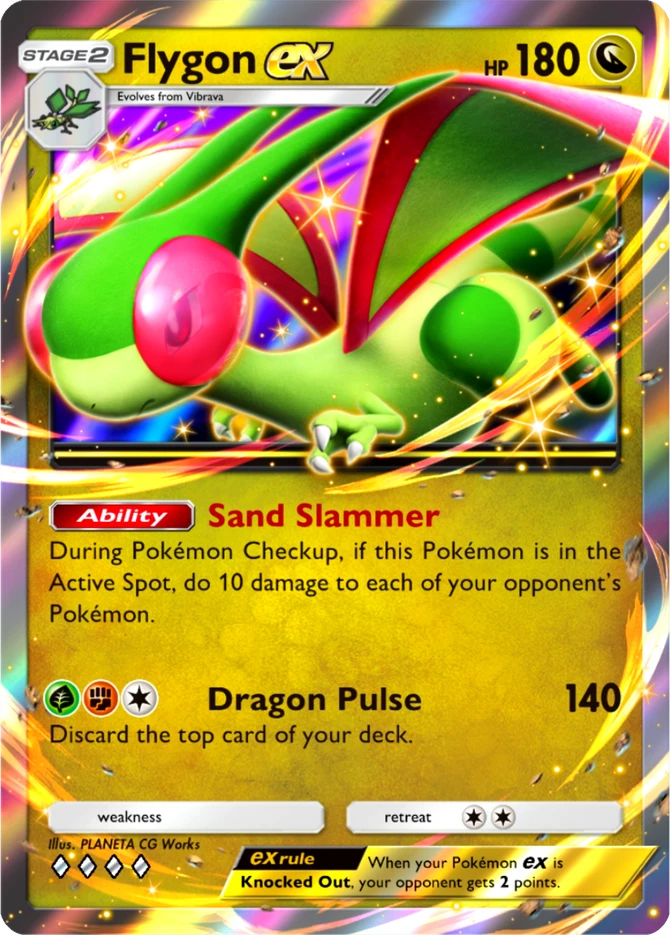 126 Flygon ex – Pulsing Aura