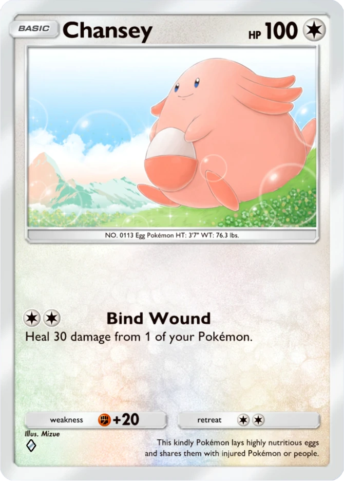127 Chansey – Pulsing Aura