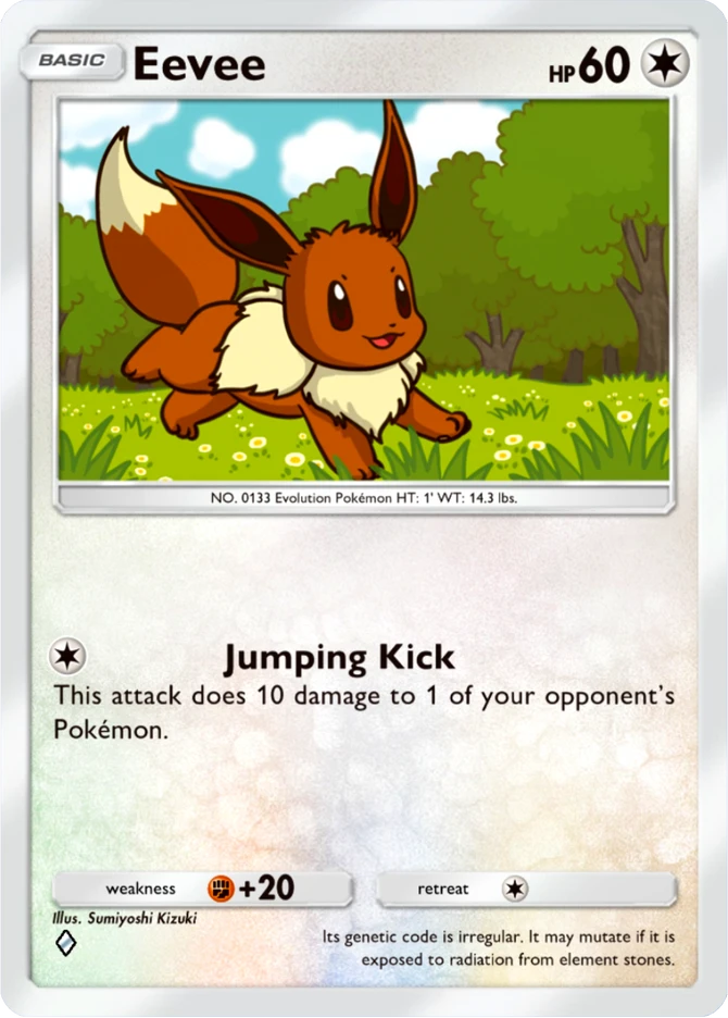 129 Eevee – Pulsing Aura