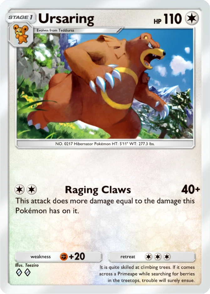 132 Ursaring – Pulsing Aura
