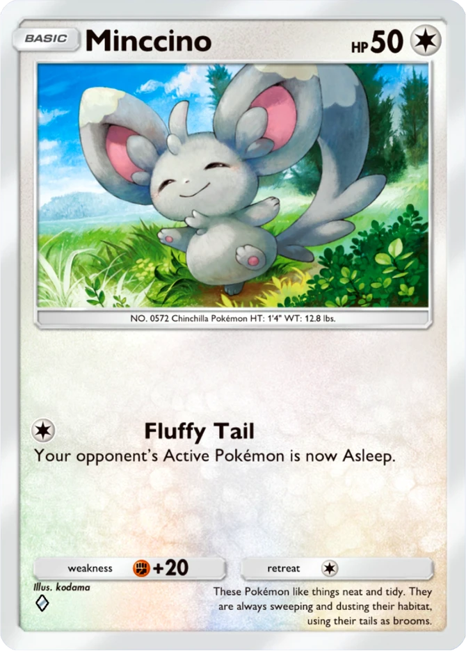 142 Minccino – Pulsing Aura