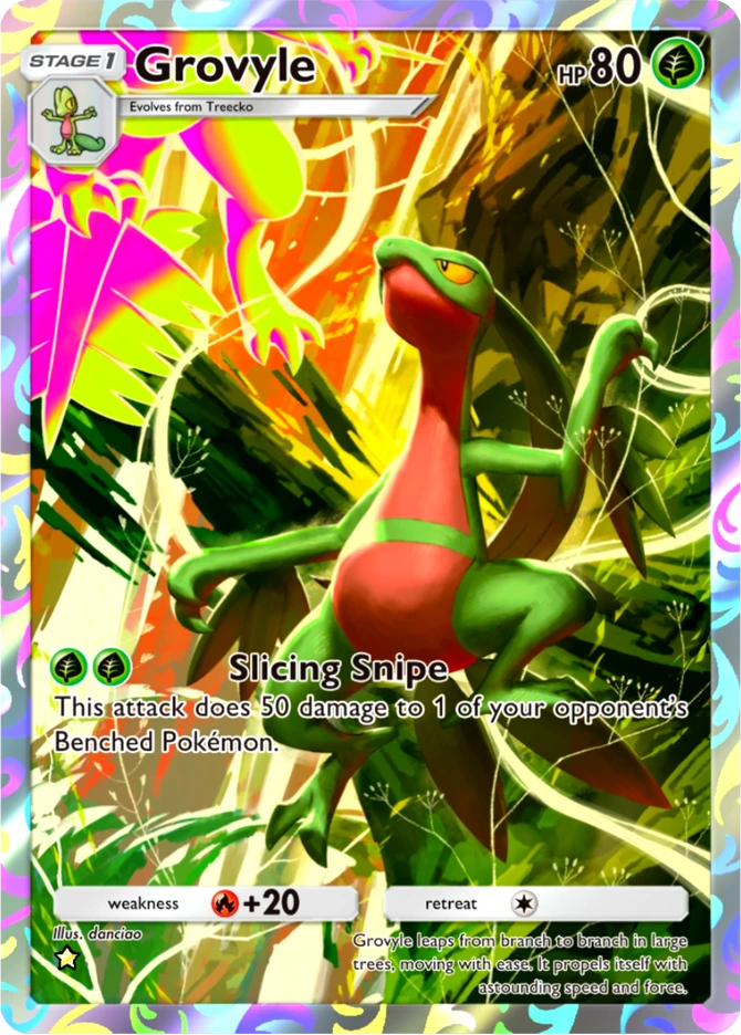 157 Grovyle – Pulsing Aura