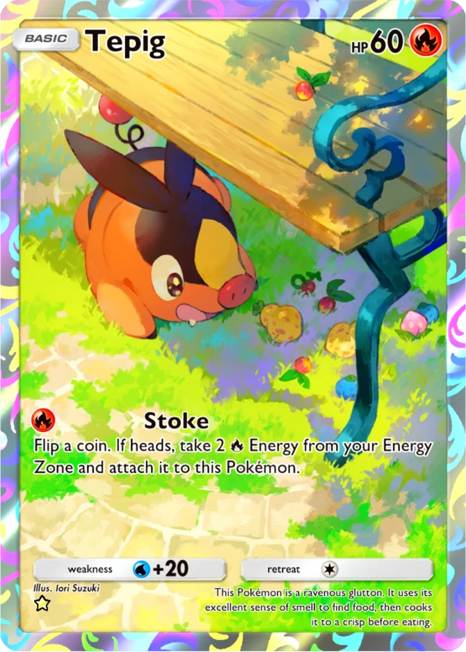 161 Tepig – Pulsing Aura