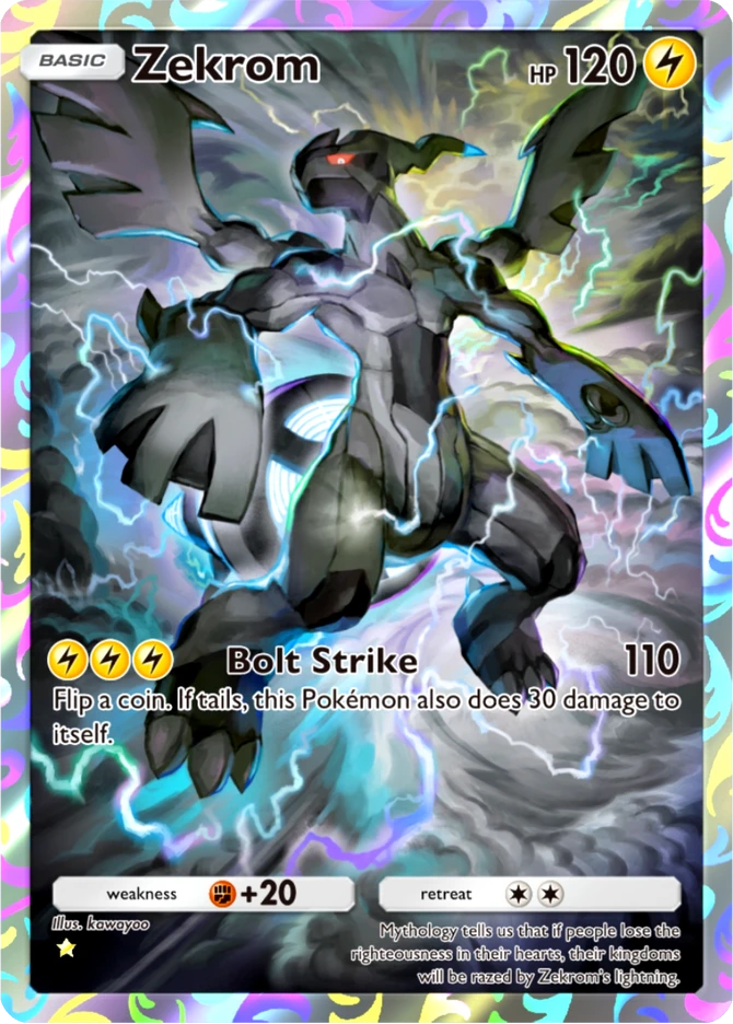 163 Zekrom – Pulsing Aura