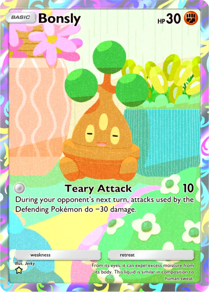 168 Bonsly – Pulsing Aura