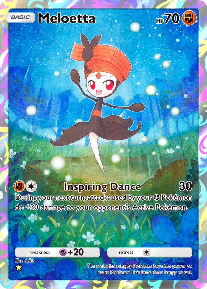 170 Meloetta – Pulsing Aura
