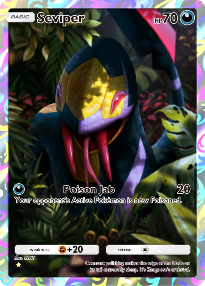 173 Seviper – Pulsing Aura