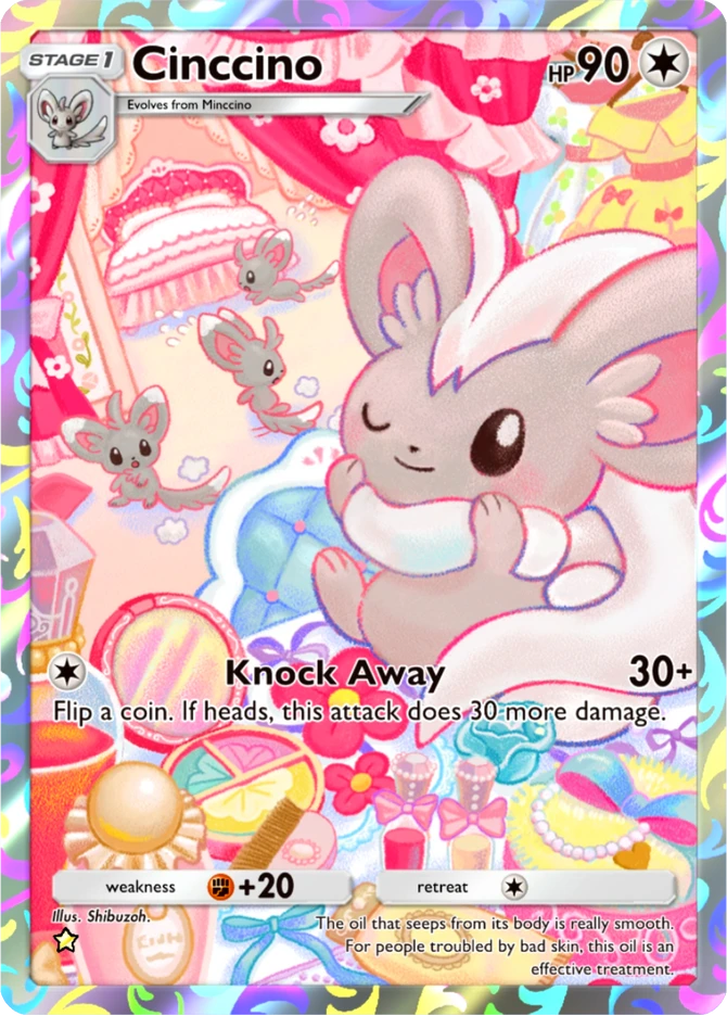 179 Cinccino – Pulsing Aura