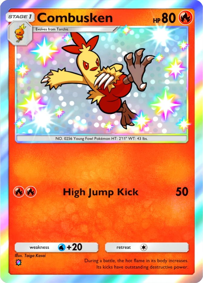 207 Combusken – Pulsing Aura