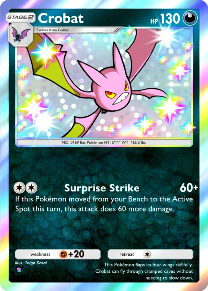 214 Crobat – Pulsing Aura