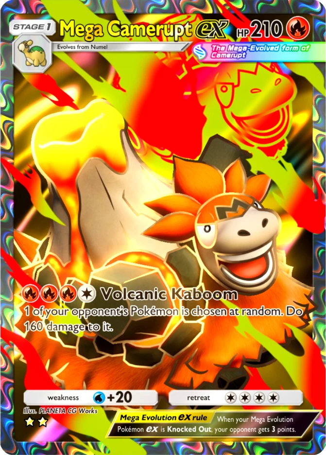 181 Mega Camerupt ex – Pulsing Aura