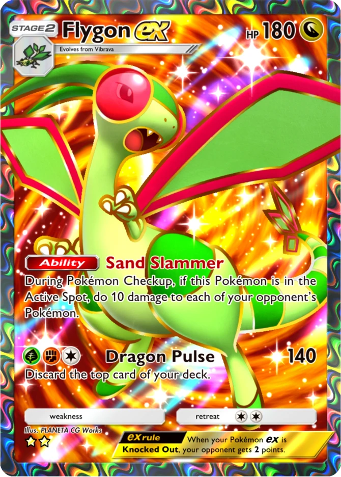 188 Flygon ex – Pulsing Aura