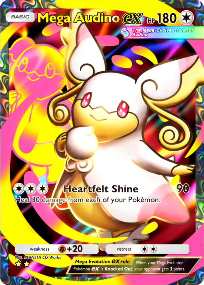 189 Mega Audino ex – Pulsing Aura