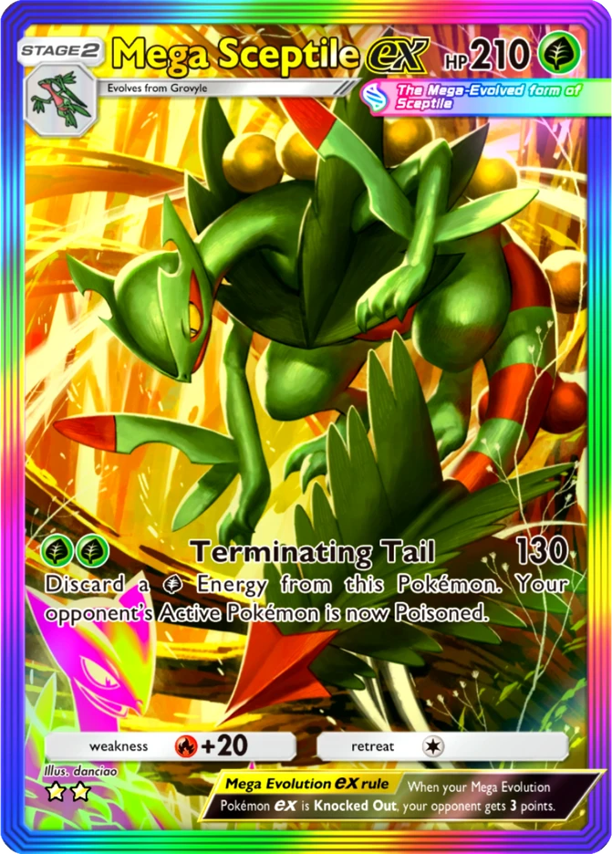 194 Mega Sceptile ex – Pulsing Aura