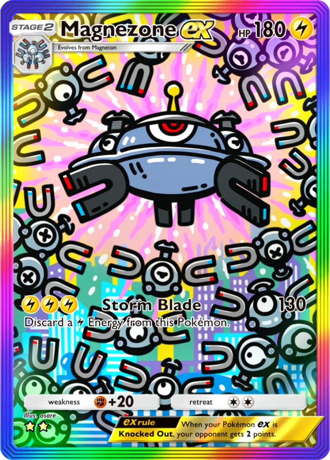 197 Magnezone ex – Pulsing Aura