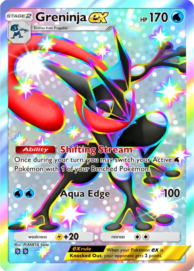 227 Greninja ex – Pulsing Aura