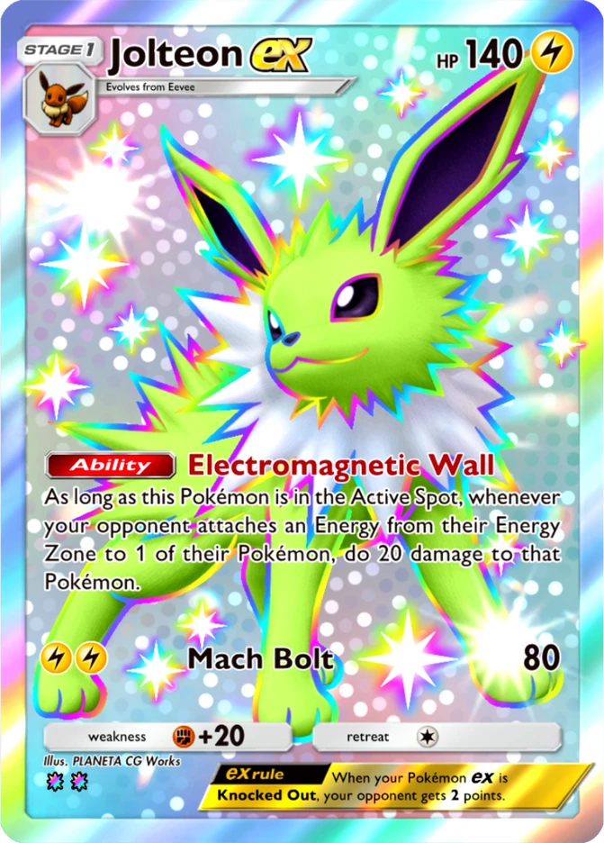 228 Jolteon ex – Pulsing Aura