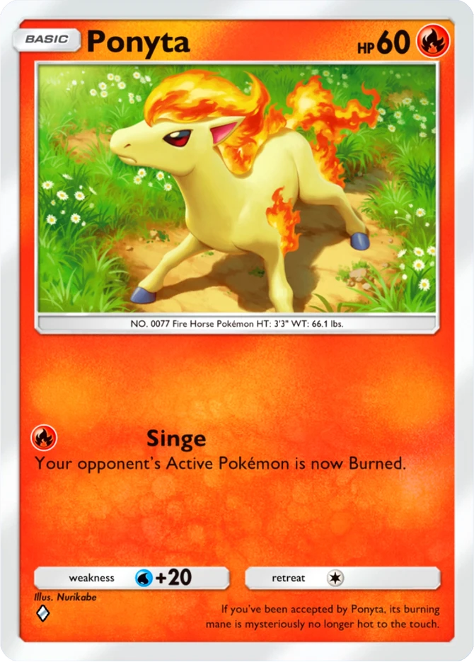 010 Ponyta – Mega Shine