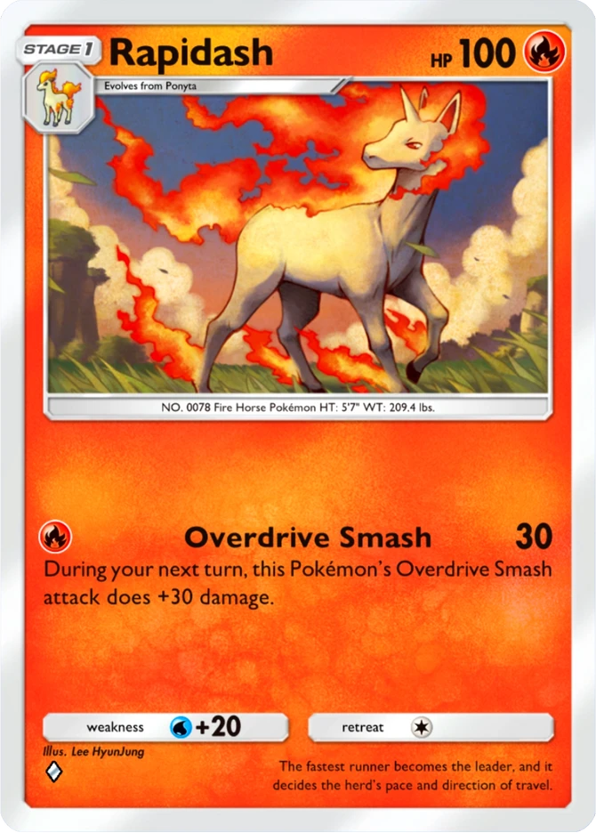 011 Rapidash – Mega Shine