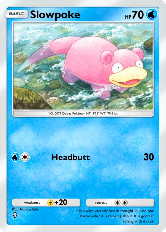 015 Slowpoke – Mega Shine