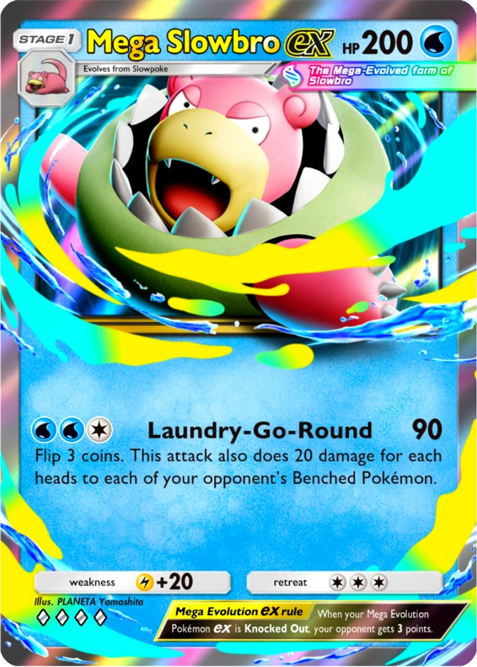 016 Mega Slowbro ex – Mega Shine