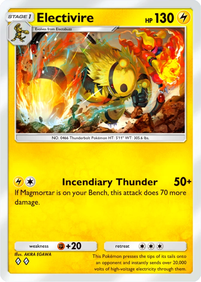 025 Electivire – Mega Shine