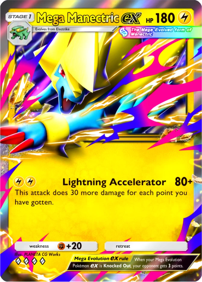 027 Mega Manectric ex – Mega Shine
