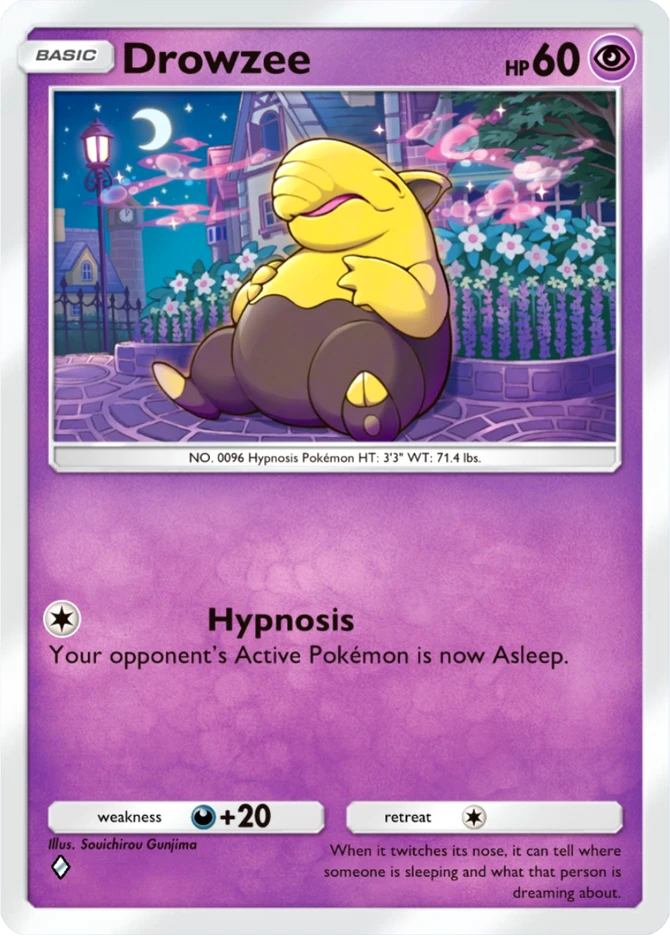 028 Drowzee – Mega Shine