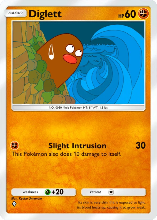 033 Diglett – Mega Shine
