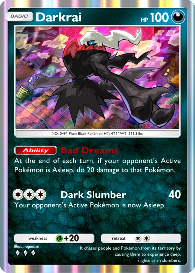 040 Darkrai – Mega Shine
