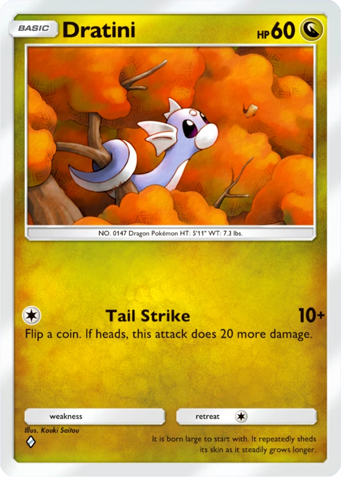 051 Dratini – Mega Shine