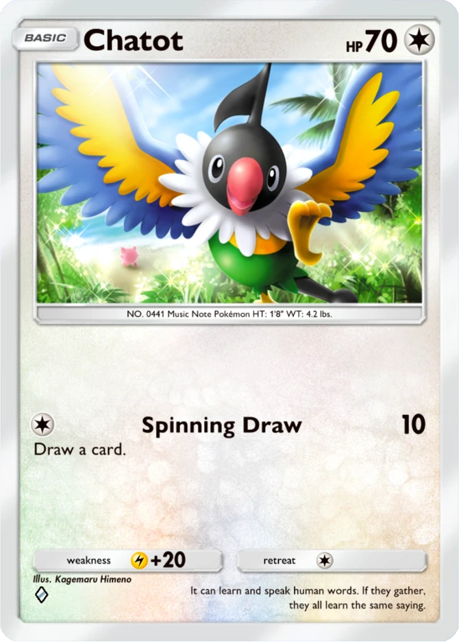 061 Chatot – Mega Shine