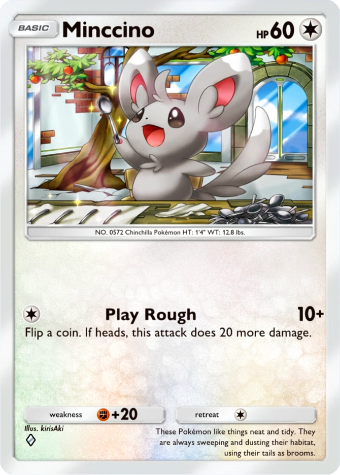 062 Minccino – Mega Shine