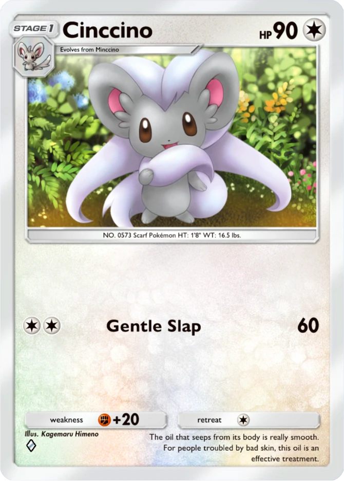 063 Cinccino – Mega Shine