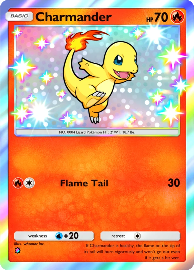 091 Charmander – Mega Shine