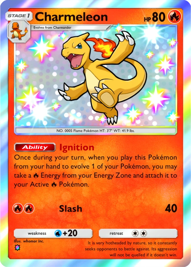 092 Charmeleon – Mega Shine