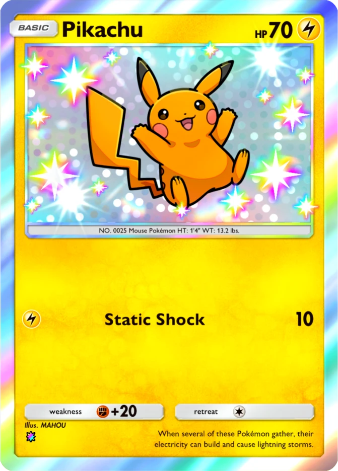 096 Pikachu – Mega Shine