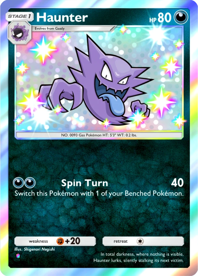 101 Haunter – Mega Shine