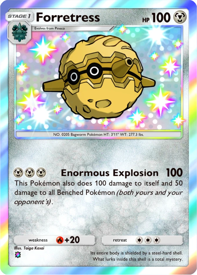 104 Forretress – Mega Shine