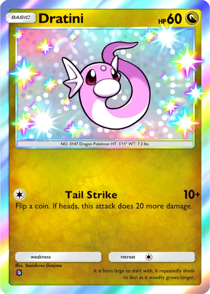 105 Dratini – Mega Shine