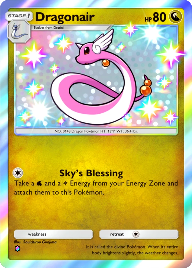106 Dragonair – Mega Shine